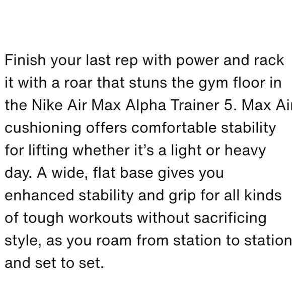 🎉2XHP🎊 Nike Air Max Alpha Trainer 5 - Picture 9 of 9